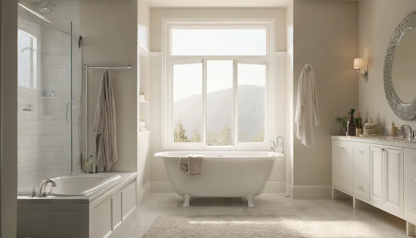 A bright, accessible bathroom with a walk-in tub in a Burgettstown home